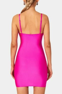 SOLADO Plunging Neck Cut Out Twist Detail Mini Dress -Solado Sales Shop 1.20 0DM 1883 1800x1800