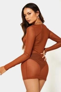 SOLADO Mesh Cut Out Long Sleeve Mini Dress -Solado Sales Shop 285510202205201419556287330b627cc 1800x1800