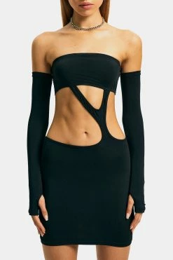 Solado Off Shoulder Asymmetrical Cut Out Mini Dress With Oversleeve -Solado Sales Shop 2855102022061310191562a69ea38d41a 1800x1800