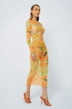 Solado O-Ring Cut Out Abstract Print Mesh Maxi Dress -Solado Sales Shop 2855102022070115073962be9d3b68a5a 1800x1800