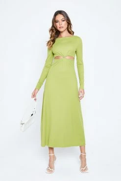 SOLADO Cut Out Twist Front Long Sleeve Maxi Dress 10 SOLADO Cut Out Twist Front Long Sleeve Maxi Dress -Solado Sales Shop 2855102022100917085263428fa424b57 1800x1800