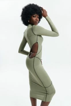 Solado Top-stitching Solid Cut Out Midi Dress -Solado Sales Shop jpeg 04679060 40f6 46a9 b15b 314f7b5e7cd4 1800x1800