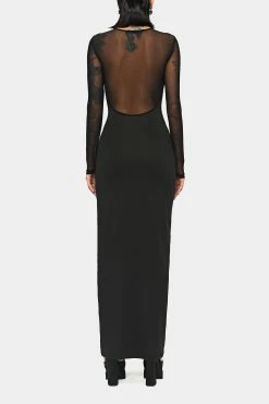 SOLADO Mesh Splicing Long Sleeve Bodycon Maxi Dress -Solado Sales Shop jpeg 0a5bccc4 9bf3 4c95 b9fb 28151177b051 1800x1800