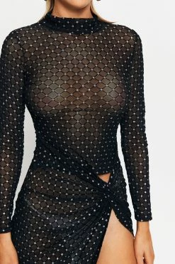 Solado Mock Neck Polka Dot Asymmetrical Hem Mini Dress 12 Solado Mock Neck Polka Dot Asymmetrical Hem Mini Dress -Solado Sales Shop jpeg 0c87e03e 9fec 46a8 b8b8 8b8680e28e27 1800x1800