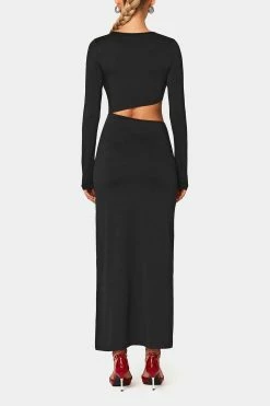 SOLADO Cut Out Split Hem Long Sleeve Maxi Dress -Solado Sales Shop jpeg 0fcaa88b 61a1 4f0f 874b 80c23bb32463 1800x1800