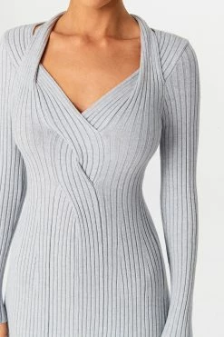 Solado Halter Neck Twist Front Split Hem Sweater Dress -Solado Sales Shop jpeg 114fbf8c 465b 4afa ba4a e390e39c61d7 1800x1800