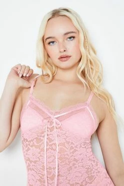 Solado Plunging Neck Knot Front Ruffle Lace Mini Dress Without Panty -Solado Sales Shop jpeg 11bb9b92 7cf1 44a2 aed0 a69ce5b1ad62 1800x1800