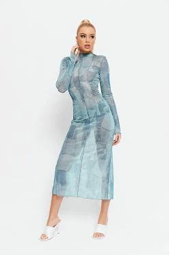 Solado Mock Neck Abstract Print Split Hem Mesh Maxi Dress -Solado Sales Shop jpeg 16010953 e188 4937 8fbf bc36ac36f50a 1800x1800