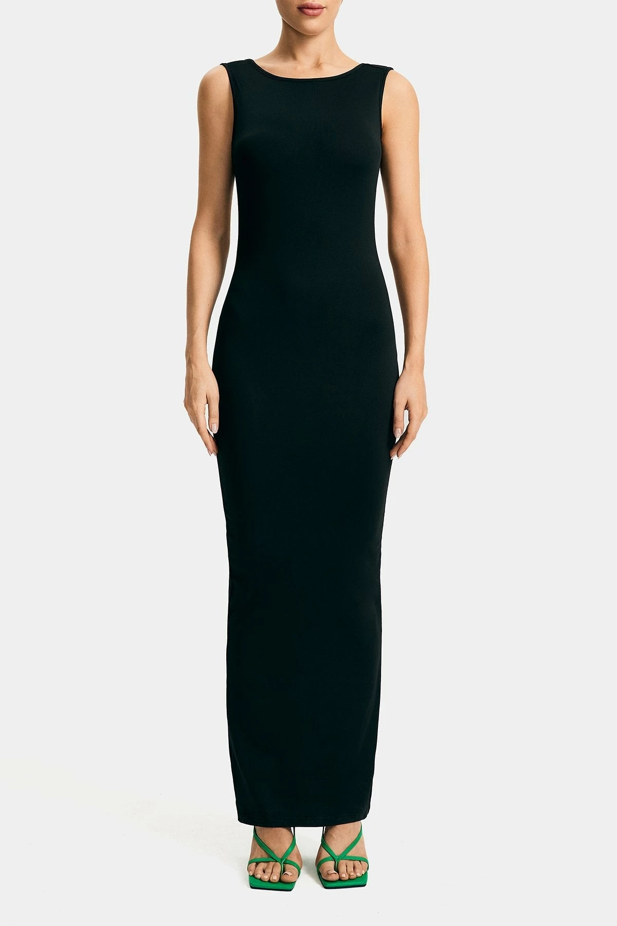 Solado Open Back Split Hem Sleeveless Maxi Dress 6 Solado Open Back Split Hem Sleeveless Maxi Dress - Image 6