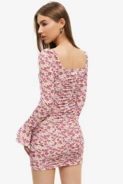 Solado Square Neck Floral Print Ruched Mini Dress -Solado Sales Shop jpeg 1c57eabe 3267 4285 8daa 5c016d114df0 1800x1800
