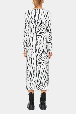 SOLADO Zebra Print Split Hem Long Sleeve Maxi Dress -Solado Sales Shop jpeg 1ca84739 27df 45e5 99f1 34153f121d3e 1800x1800