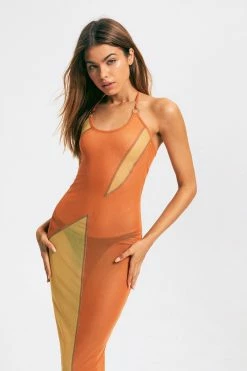 Solado Halter Neck Abstract Print Mesh Maxi Dress Without Underwear 9 Solado Halter Neck Abstract Print Mesh Maxi Dress Without Underwear -Solado Sales Shop jpeg 22b10469 29f2 41d1 8967 0584a842ed98 1800x1800