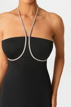 SOLADO Halter Neck Rhinestone Decor Split Hem Maxi Dress -Solado Sales Shop jpeg 289d6236 bdaf 4bc3 9a24 b22824af6ab2 1800x1800