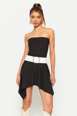 SOLADO Off Shoulder Asymmetrical Hem Solid Mini Dress -Solado Sales Shop jpeg 29ff63ee e642 4e17 bf72 2fec54047f34 1800x1800
