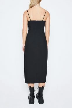 Solado Cinched Waist Split Hem Solid Midi Dress -Solado Sales Shop jpeg 2a971abc 91c6 4753 885d 95cc147cf6bf 1800x1800