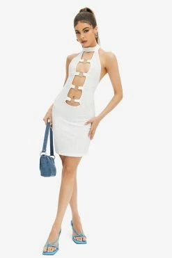 Solado Texture Cut Out O-Ring Front Backless Mini Dress -Solado Sales Shop jpeg 301e0bc5 f57e 428d b269 06174f50d9dc 1800x1800