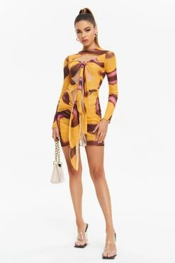 Solado Abstract Print Mesh Cut Out Tie Detail Mini Dress -Solado Sales Shop jpeg 30e20a23 e03c 4783 9e16 f2b9346054cd 1800x1800