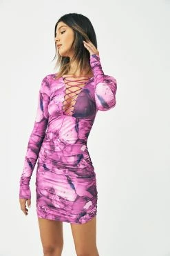 Solado Abstract Print Lace Up Long Sleeve Mini Dress -Solado Sales Shop jpeg 33a38168 50bd 4094 8db3 a36b4174c219 1800x1800