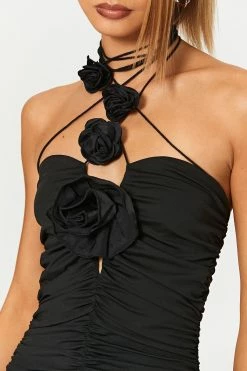 Solado Halter Neck Three-dimensional Bodycon Mini Dress -Solado Sales Shop jpeg 3700cfe3 20b5 4e9a ad03 4f24f3c70169 1800x1800