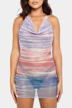 Solado Cowl Neck Abstract Print Open Back Mesh Mini Dress Without Panty -Solado Sales Shop jpeg 37e31830 5970 4dfa a0d6 293cb00df4fb 1800x1800