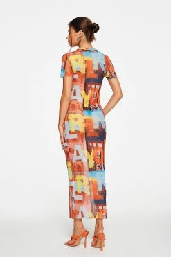 Solado Abstract Print Mesh Short Sleeve Maxi Dress Without Underwear -Solado Sales Shop jpeg 3969cd2d 841b 4e22 8617 f46f66b4e152 1800x1800