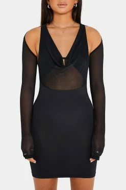 SOLADO Plunging Neck Cut Out Mesh Splicing Mini Dress -Solado Sales Shop jpeg 3c5ea39f cfdf 4717 a9f8 abc6168f9ff5 1800x1800