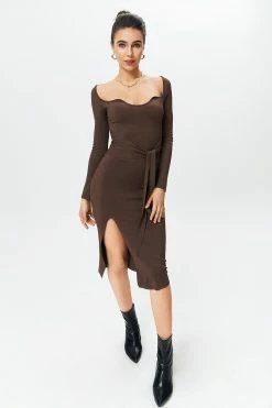 Solado Notched Neck Split Thigh Midi Dress -Solado Sales Shop jpeg 3e0cb985 1ad6 4fc1 8291 704946c4d223 1800x1800