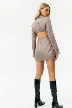 Alternative view of Solado Plunging Neck Backless Mini Dress