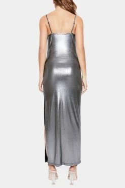 SOLADO Cowl Neck Split Hem Bodycon Sheen Maxi Dress -Solado Sales Shop jpeg 42a14479 8309 4496 b233 996a0a4ece42 1800x1800