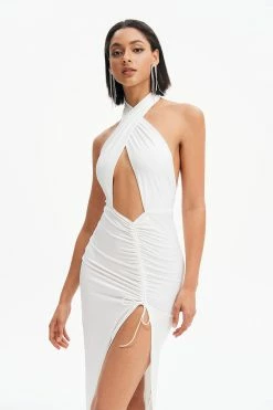 Solado Cross Halter Neck Backless Split Thigh Maxi Dress 8 Solado Cross Halter Neck Backless Split Thigh Maxi Dress -Solado Sales Shop jpeg 446e7e40 a6c0 441b 9f97 261a27462426 1800x1800