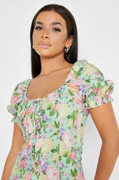 Solado Square Neck Floral Print Puff Sleeve Mini Dress 11 Solado Square Neck Floral Print Puff Sleeve Mini Dress -Solado Sales Shop jpeg 4650d294 92c9 4a8b a8de f88cdccf58fd 1800x1800