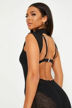 SOLADO Mock Neck Seam Detail Open Back Mesh Maxi Dress Without Underwear -Solado Sales Shop jpeg 4a4b5b50 31c8 40ce 9d9d 363f5f715003 1800x1800