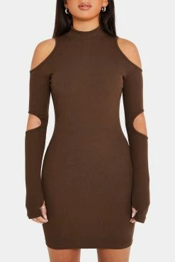 SOLADO Cold Shoulder Long Sleeve Solid Mini Dress -Solado Sales Shop jpeg 4c978db3 149a 4e60 8cac 8d56d05d4fb0 1800x1800