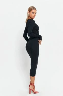 Solado Seam Detail Solid Long Sleeve Bodycon Midi Dress 9 Solado Seam Detail Solid Long Sleeve Bodycon Midi Dress -Solado Sales Shop jpeg 4ce065b7 613e 444b a081 e4300a138c26 1800x1800
