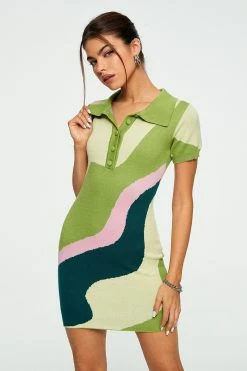 Solado Colorblock Swirl Print Short Sleeve Knitted Mini Dress -Solado Sales Shop jpeg 4d1b2d3c bd6f 48c7 8ba5 feca711ffe55 1800x1800