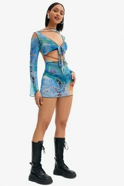 Solado Tie Dye Mesh Cut Out Seam Trim Mini Dress -Solado Sales Shop jpeg 4edb8068 2ae5 46db 9815 70124316635a 1800x1800