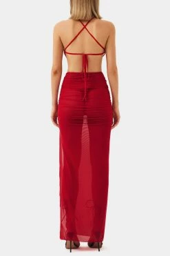SOLADO Mesh Backless High Split Hem Maxi Dress -Solado Sales Shop jpeg 53deec79 76d0 4658 bd12 cbe9c90c427f 1800x1800