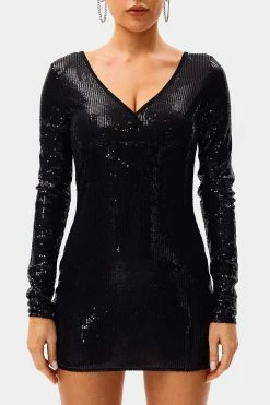 SOLADO Sequin Open Back Tie Detail Long Sleeve Mini Dress -Solado Sales Shop jpeg 54366630 a5d1 4ca0 be07 8dc2c56b97a9 1800x1800