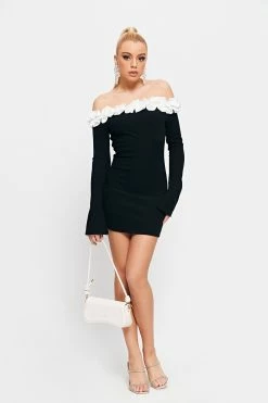 SOLADO Off Shoulder Colorblock Trim Split Cuff Mini Dress 9 SOLADO Off Shoulder Colorblock Trim Split Cuff Mini Dress -Solado Sales Shop jpeg 548d14e0 a739 449e 9621 0d109cc6135f 1800x1800