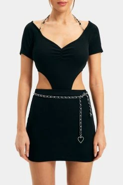 Solado Chain Decor Cut Out Halter Neck Bodycon Mini Dress -Solado Sales Shop jpeg 54d522ca 91e4 4553 929d e6f359d732d7 1800x1800