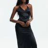 Solado Backless Split Detail Cami Maxi Dress