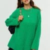 Solado Oversize Solid Rib-knit Sweater