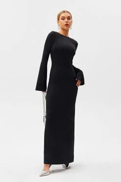 SOLADO Open Back Flared Sleeve Cinched Waist Maxi Dress -Solado Sales Shop jpeg 61f76e6e 175d 4f51 a757 926710caaf2b 1800x1800