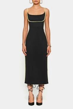 SOLADO Colorblock Trim Split Hem Bodycon Maxi Dress -Solado Sales Shop jpeg 6591786c 137c 4eaa 843e 18bc25122300 1800x1800