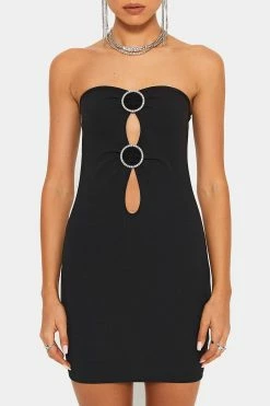 SOLADO Rhinestone Decor Cut Out Tube Mini Dress -Solado Sales Shop jpeg 687c93d4 e3ec 4723 88b9 0061c85b0f3b 1800x1800