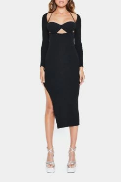 SOLADO Haler Neck Open Back Split Hem Sweater Dress -Solado Sales Shop jpeg 690fc9b5 3437 4e91 891e 0f7f4196fe3a 1800x1800