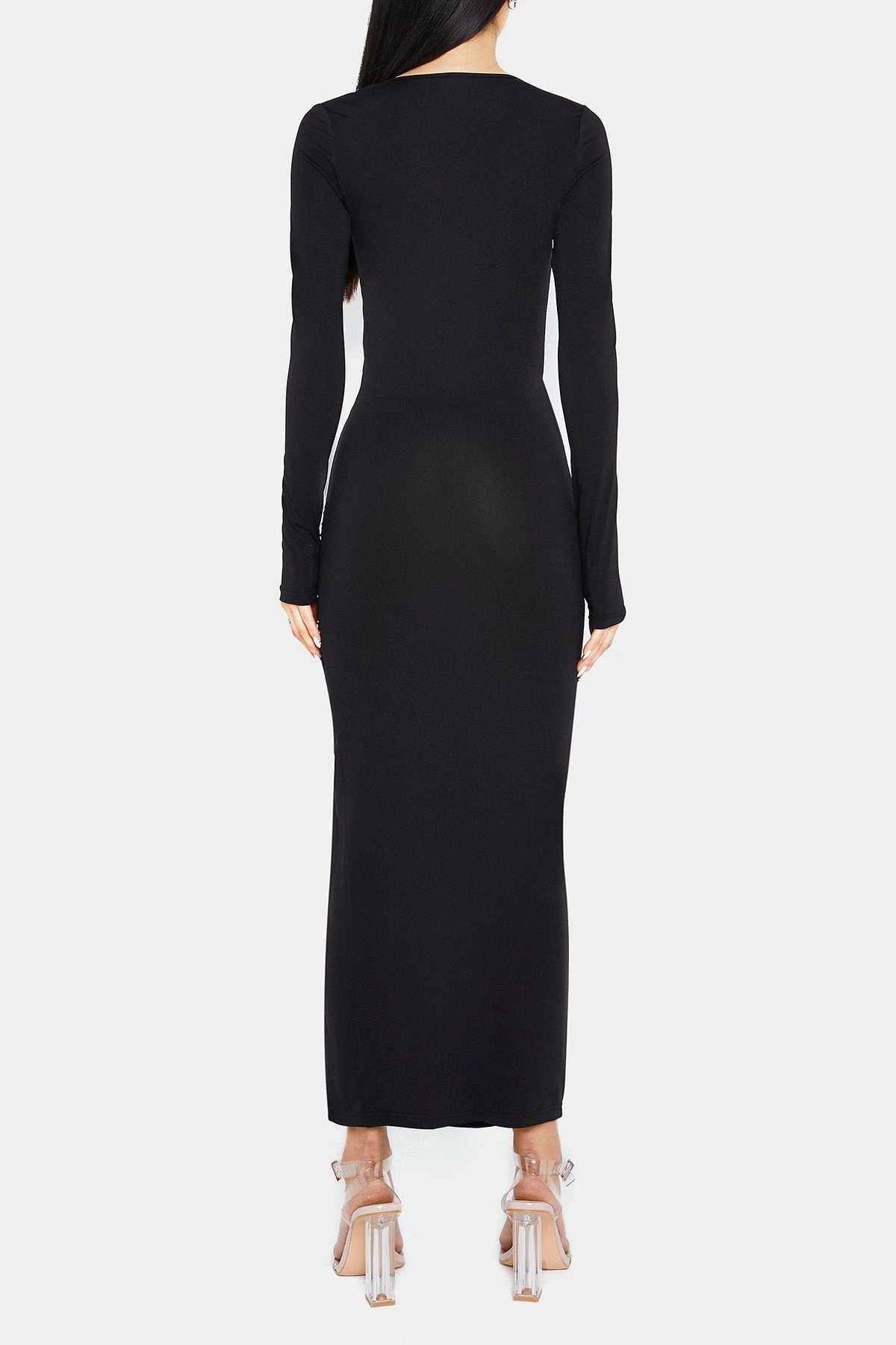 SOLADO O-Ring Front Cut Out Split Hem Maxi Dress 7 SOLADO O-Ring Front Cut Out Split Hem Maxi Dress - Image 7