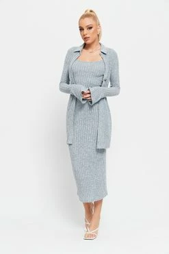 SOLADO Plunging Neck Stripe Knitted Mermaid Midi Dress -Solado Sales Shop jpeg 6c1f7c99 d69d 4076 b9da 8665431eaa8a 1800x1800