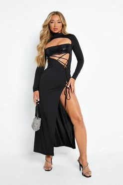 SOLADO Sequin Splicing Cut Out Split Hem Maxi Dress -Solado Sales Shop jpeg 6f5d9fde 11e6 4e1f 8692 35252556ea24 1800x1800