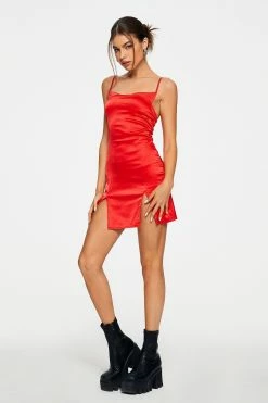 Solado Satin Split Hem Solid Backless Mini Dress 14 Solado Satin Split Hem Solid Backless Mini Dress -Solado Sales Shop jpeg 76337acf 5e67 4248 be91 fce0d55cef05 1800x1800